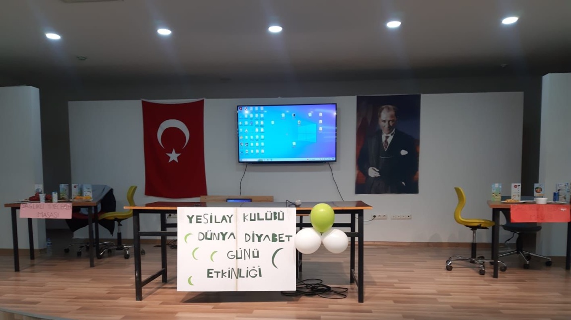 Yeşilay Kulübümüzden Dünya Diyabet Günü Etkinlikleri